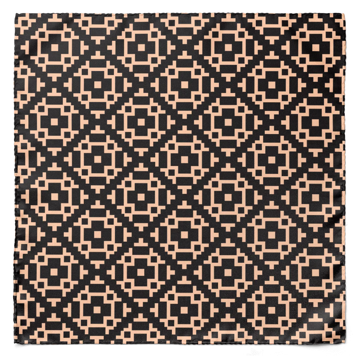 Jacquard Silk Cravat — men's silk cravat, view 4