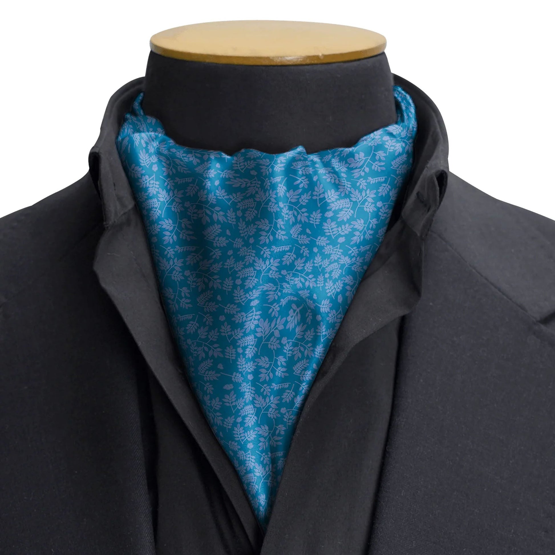 Ferozi Silk Cravat — men's silk cravat, view 3