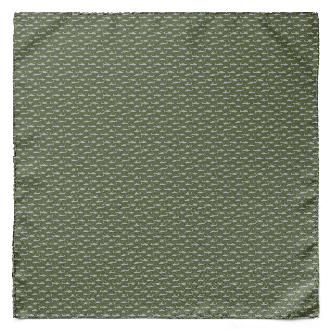 Wings Of Courage Air Force Silk Cravat — men's silk cravat, view 4